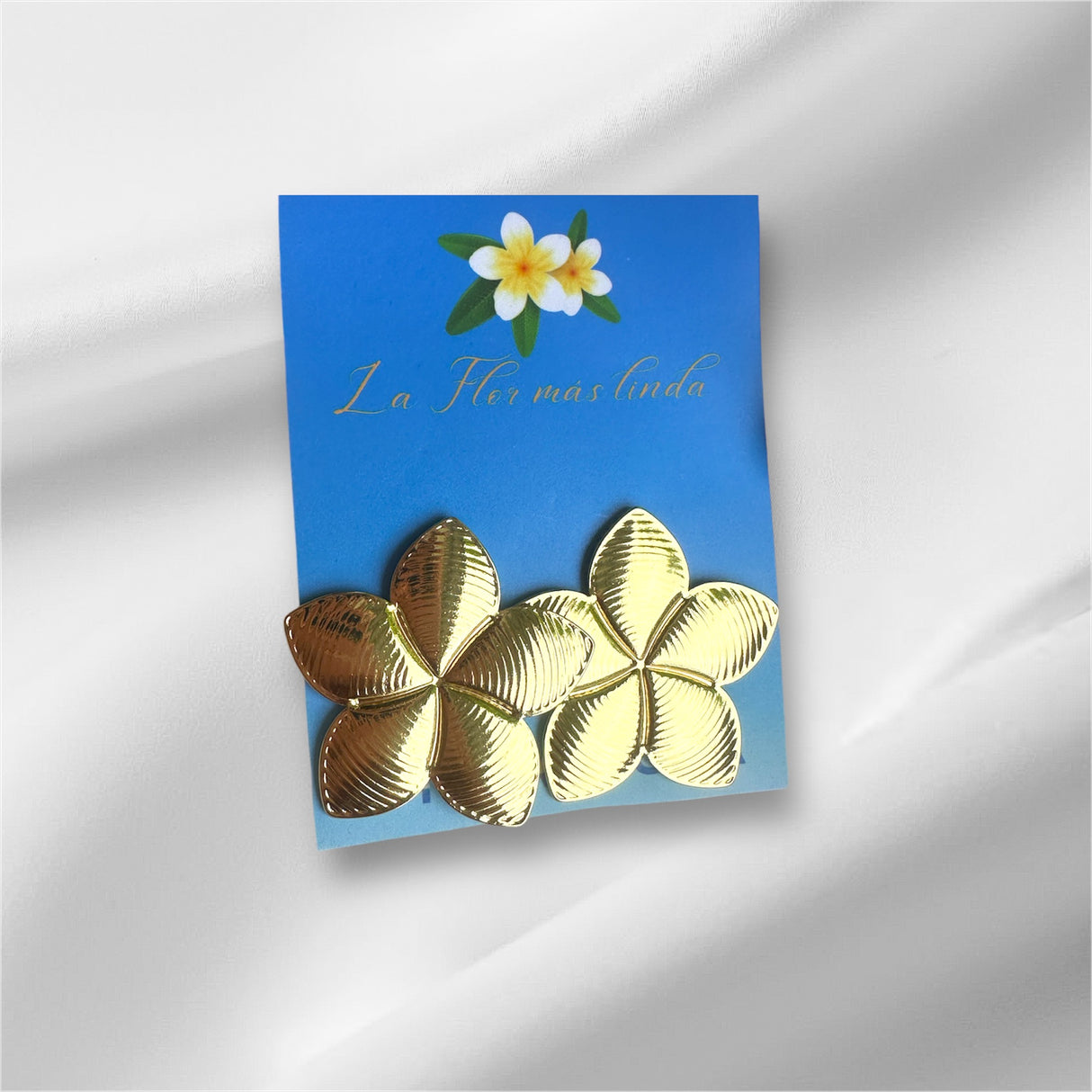 Aretes Flor Dorada – “La Flor más linda” 🌼