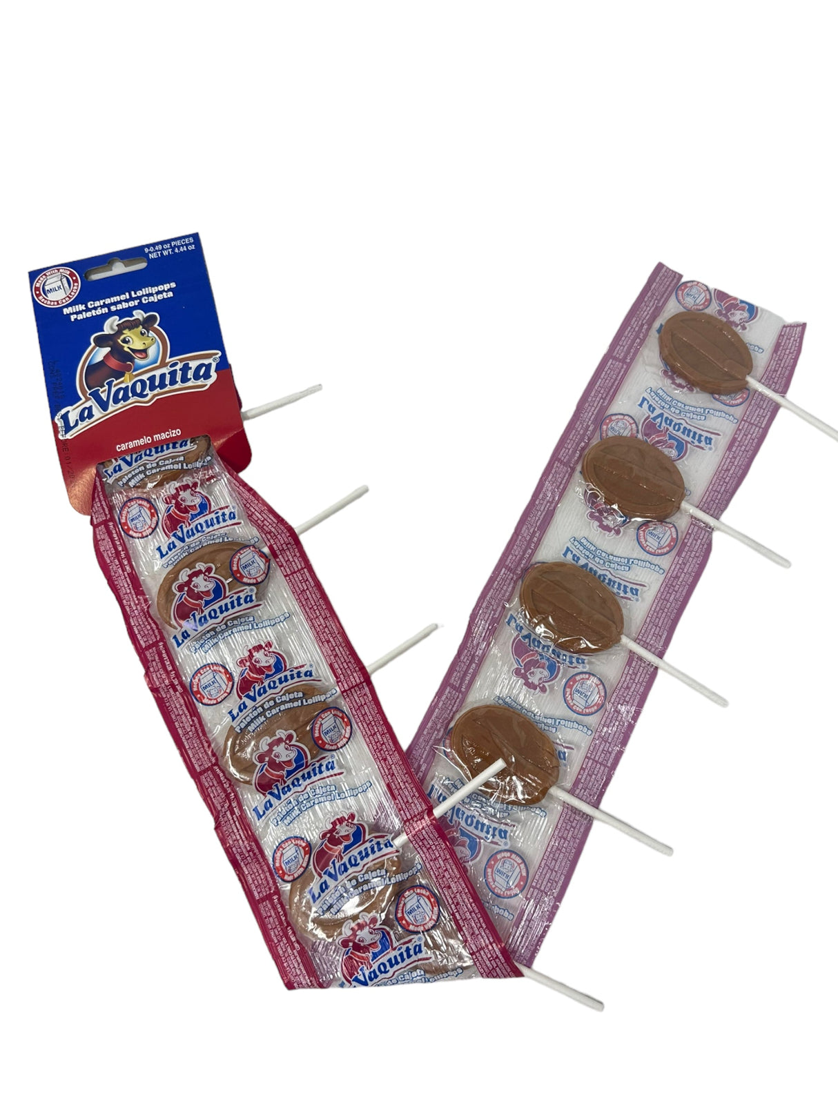 Paletas La Vaquita - Caramelo de Leche (12unid)