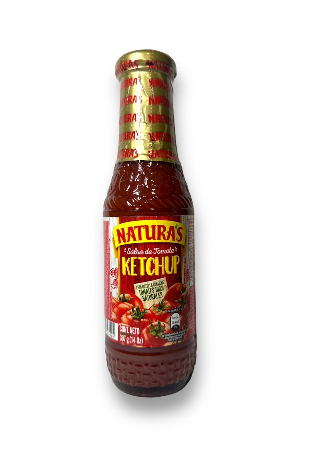 Salsa de tomate Ketchup Naturas