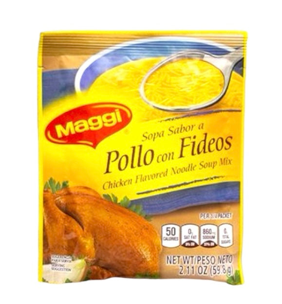 Maggie pollo con fideos